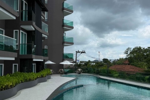 Аренда студии на Пхукете в ЖК The City Phuket, квартира 26 м2