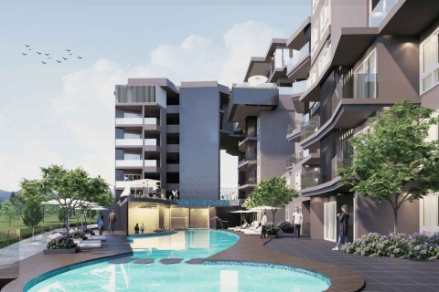 Аренда студии на Пхукете в ЖК The City Phuket, квартира 26 м2